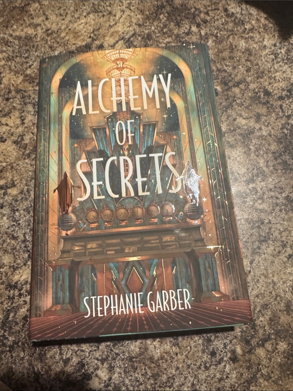 Alchemy of Secrets Decorative Hardcover - Teal & Gold Accent